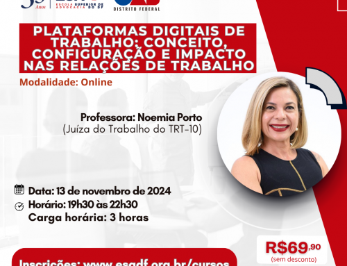 Plataformas digitais de trabalho: conceito, configuração e impacto nas relações de trabalho – ID 753