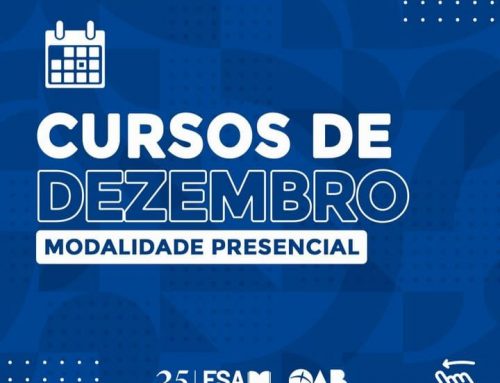 Cursos Presenciais de Dezembro